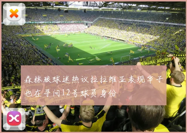 森林狼球迷热议拉拉维亚表现华子也在寻问12号球员身份
